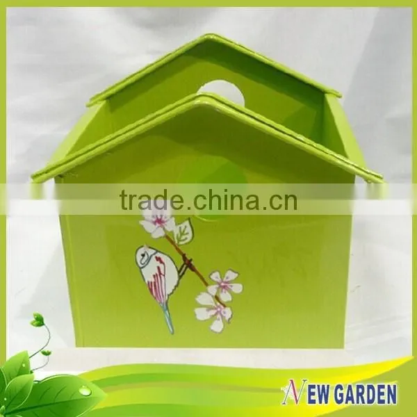 Customized Designed House Shape With Cover Small Decorative Flower Pots photo-4