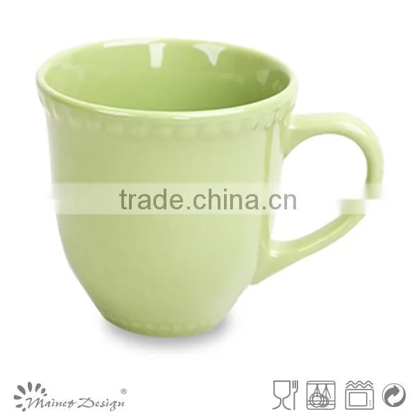 Popular Ceramic Cup Mugs China Supplier Light Brown Glaze photo-3