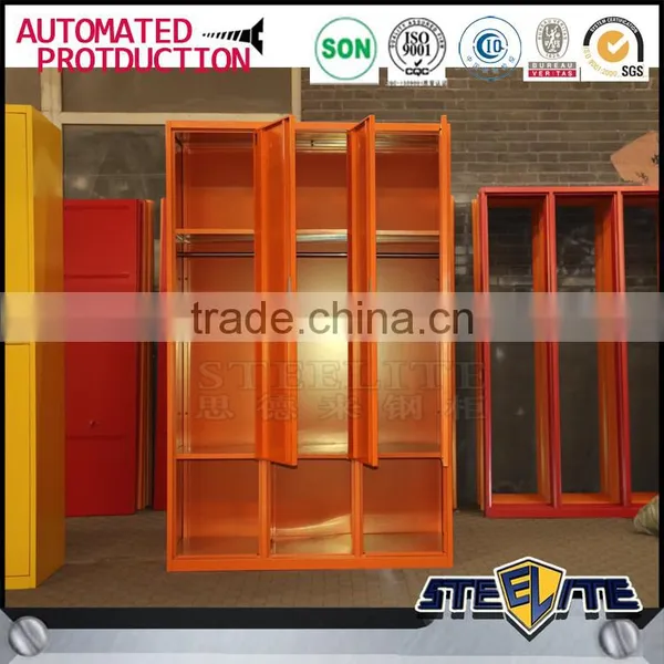 Military Wall Lockers Steel Cupboard Locker /3 Door Steel Storage Cabinet photo-6