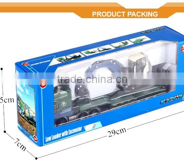 Hot Sale 1:50 Metal Toy Truck and Trailer With EN71,trailer Truck From China ZDC185232 photo-6