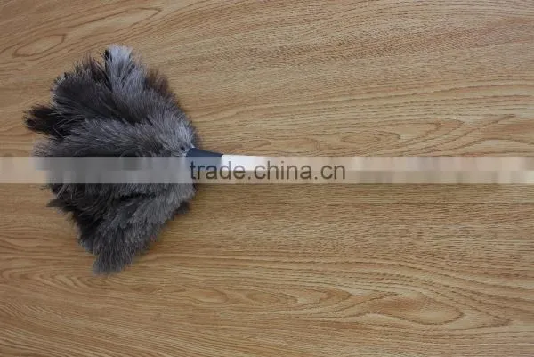 Long Wood Handle Ostrich Feather DUSTER photo-2