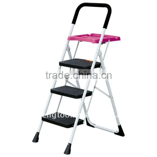 4step Aluminum Foldable Ladder Capacity 150kgs photo-2