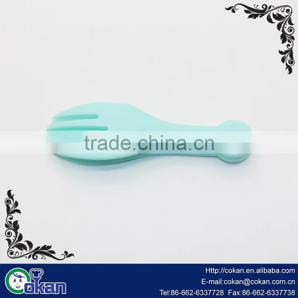Multifunction Plastic Salad /fruit / Ice Cream Spoons Forks and Knives CK-KT618 photo-2