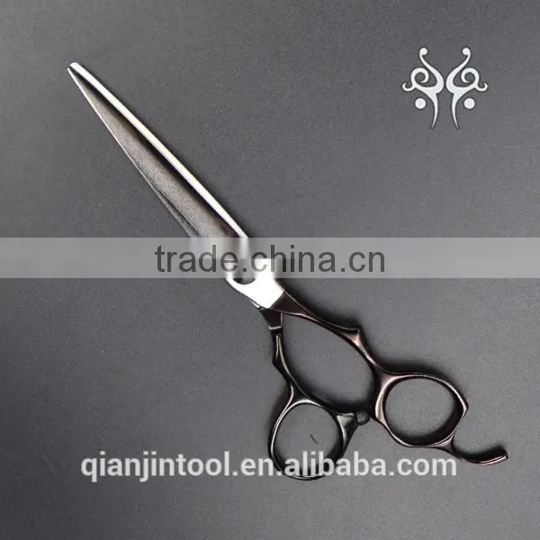 AV-575G Chinese Damascus Steel Hair Scissors Layer Steel Hair Cutting Scissors photo-2