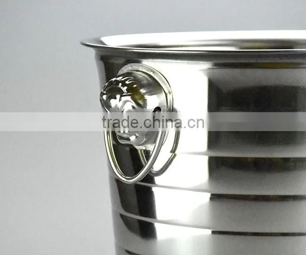3.5L to 7L 201 Stainless Steel Ice Cube Ice Wine Bucket photo-3