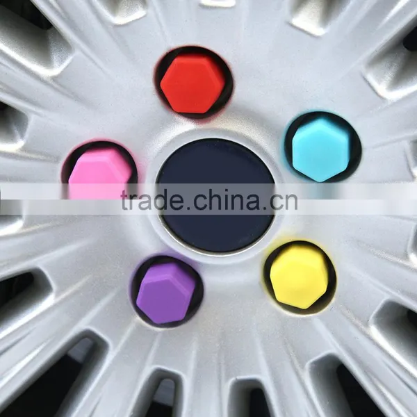 Factory Price 17/19/21mm Silicone Screw Cover Protective Caps Car Wheel Nut Supplier photo-4
