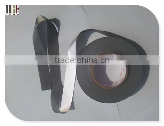 Sliver Stretch Reflective Fabric Trim Tape for Vest photo-3