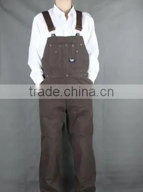 Denim Overalls / Wearable Canvas Welding Service Auto Repair Clothing / Three Color Options Coveralls photo-3