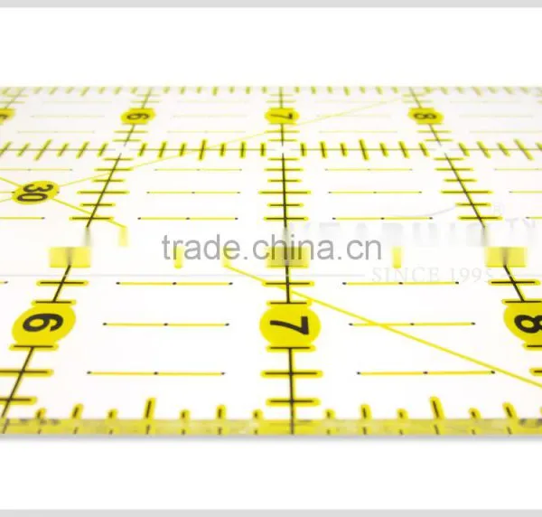 Kearing Chinese Factory Price OEM Inch Scale Acrylic Quilting Ruler, 18'' * 3'' Patchwork & Quilting Rulers # KPR1803 photo-5