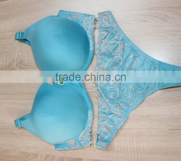 GZY High Quality Cheap Price Fashion Bra Set Sexy Sexi Bra Images Cotton Brassexy Bra Knicker Sets photo-5