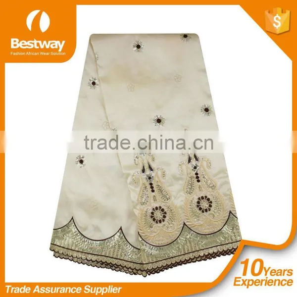 2017 Popular Stretchable Battenburg Silk George Lace, African Fabrics photo-2