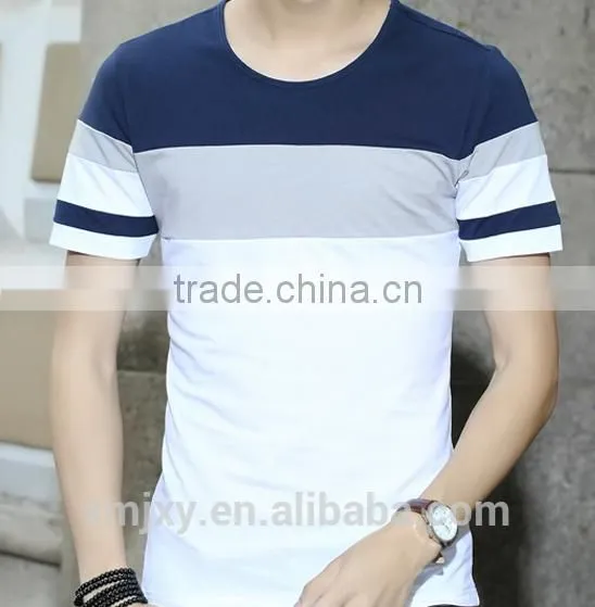 Cheap 100% Cotton Men's t Shirt Short Sleeve photo-3