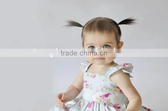 Little Girls Spring Flower Dress Kids Easter Cute Dress photo-2