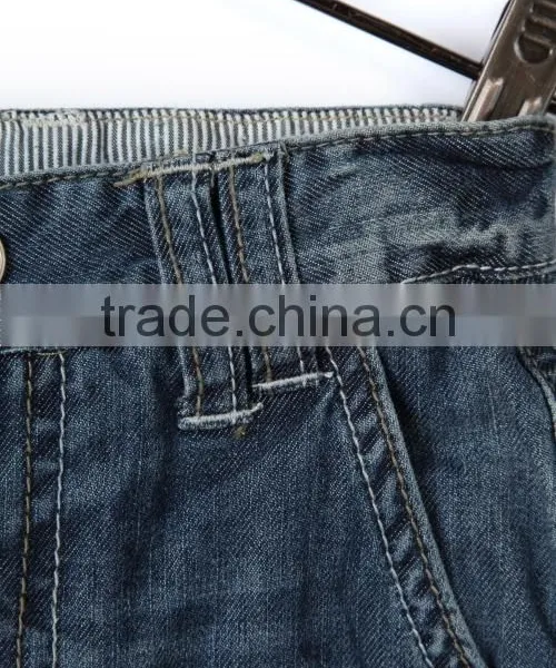 High Quality Multi Pocket Organ Bag Style Embroidery Patch 100% Cotton Oem Baggy Jeans for Children photo-4