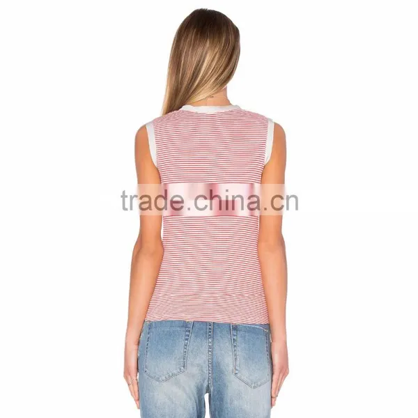 Top Selling Ladies Out Fit Lace Up Fashion Blouse photo-3