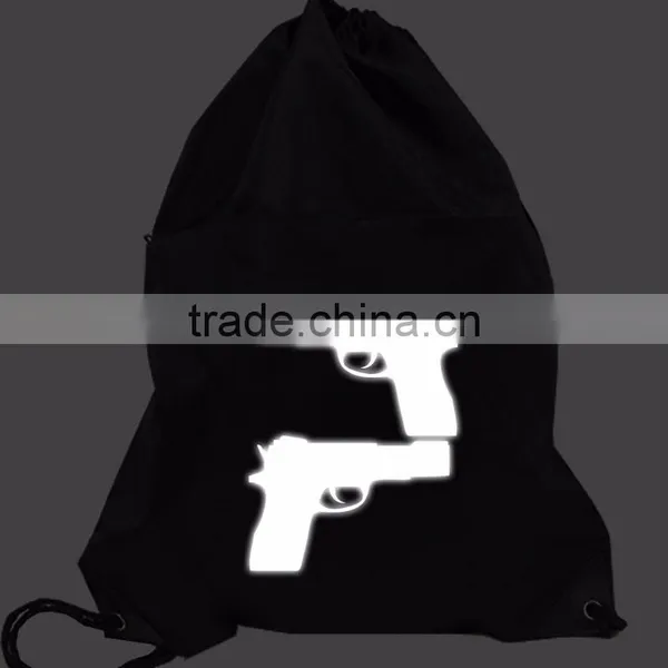 OEM Small MOQ Custom Iron on Transfer Reflective Pattern photo-3