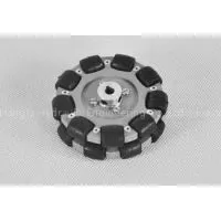 76.2mm Double Aluminum Omni Direction Wheel QL-08 photo-2