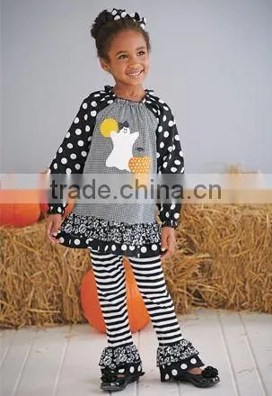 Halloween Holiday Pumpkin Wholesale Children Clothes photo-5