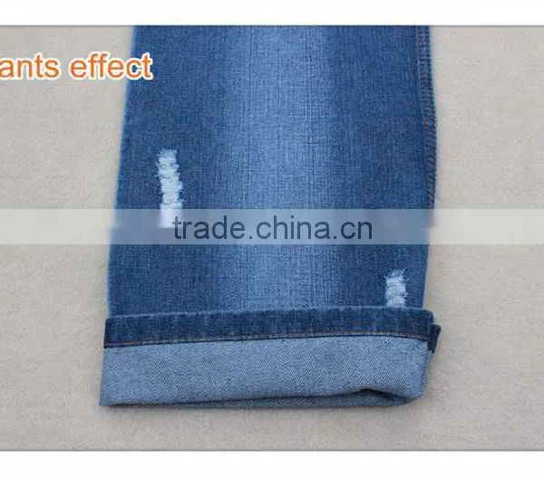 B2472 Hot Sale Rigid Denim Fabric Suit for Man photo-6