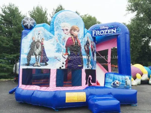 Frozen Princess Inflatable Bouncer photo-3