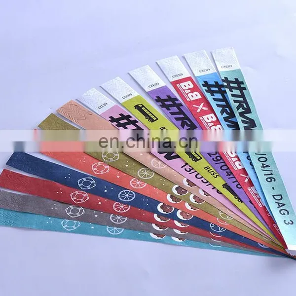 Waterproof Tyvek Wristbands