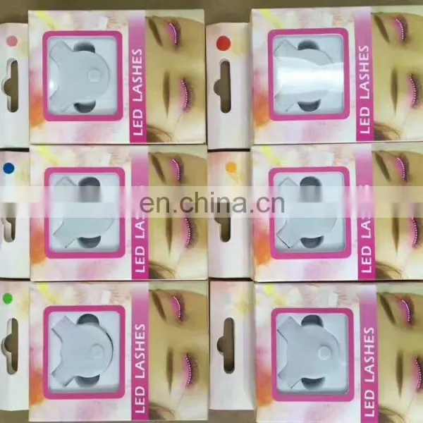 2017 Newest Led Eye Lashes Shining Charming LED Lashes for Halloween Christmas Party photo-4