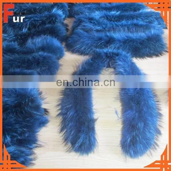 Chinese Detachable Raccoon Fur Collar photo-2