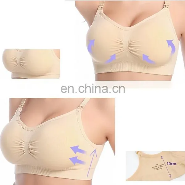Women's Padded Maternity Underwire Nursing Bra With Full Sling photo-5