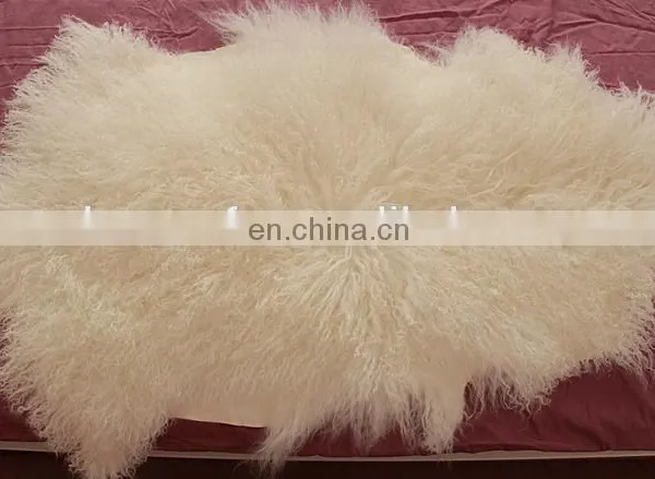 Mongolian Lamb Fur Skin Tibet Lamb Fur Pelt From China photo-2