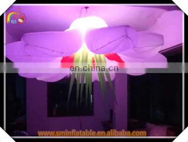 Manufacturer Price Inflatable Wedding Decoration Flower Chain LED Light Flower Hanging On Sale photo-2