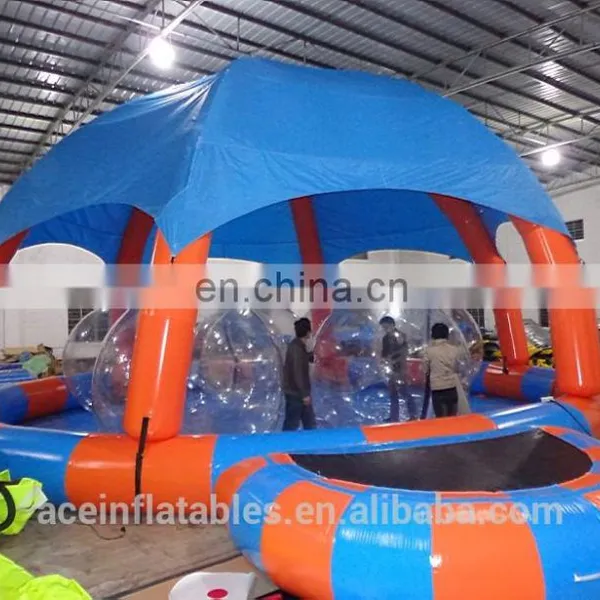 2017 Giant Inflatable Pool Float Swimming Pool Cover Tent For Sale photo-2