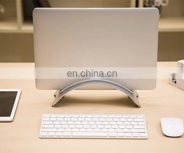 BookArc for MacBook Stand Holder, Space-saving Vertical Laptop Stand Desktop Stand for Notebook photo-2