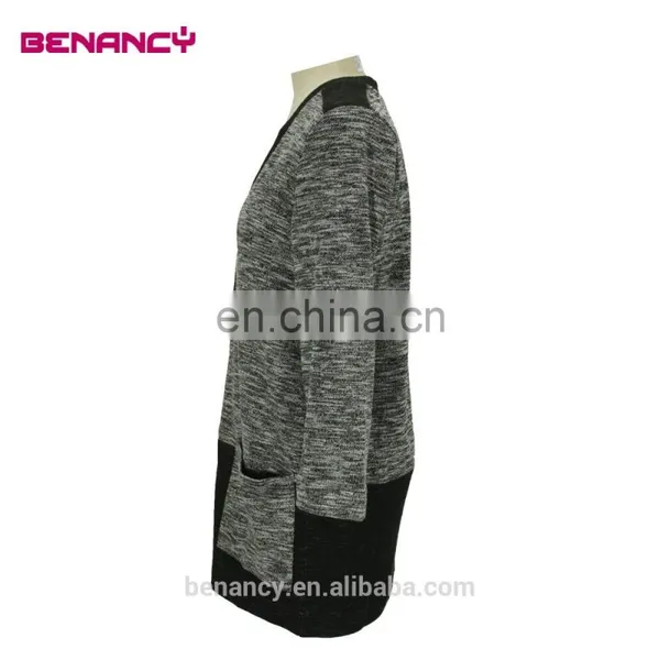 Cardigan 2017 Women Zebra Printed Sweater Knitwear Cardigan With Shawl Neck photo-4