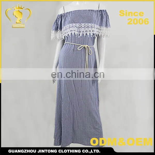Hot Selling Wholesale African Lace Mommy and me Maxi Dress Styles Women Dresses