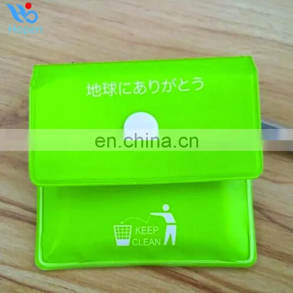 8*7.5cm Pvc Pouch Pocket Ashtray photo-5