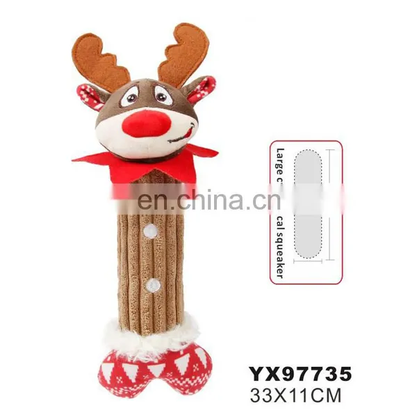 Christmas Squeaky Dog Toy Pet Interactive Plush Dog Toy photo-4