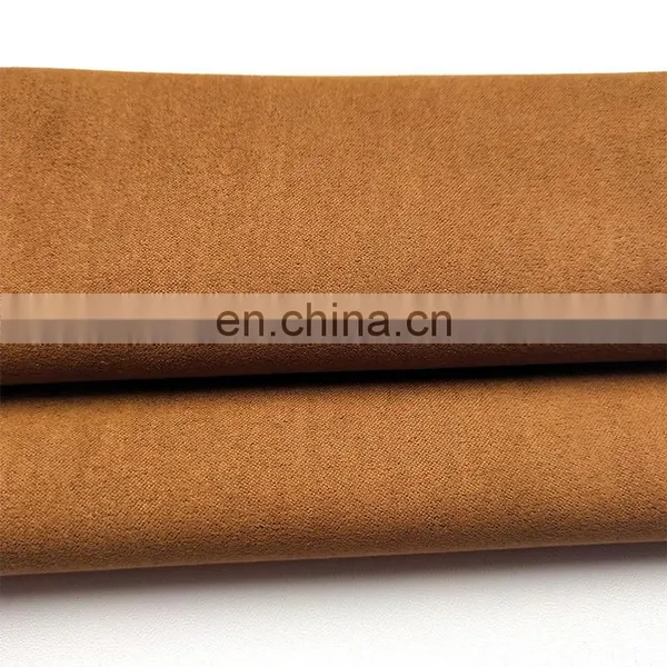 High Quality 75d*225d 100% Polyester Suede Fabric for Sofa photo-4