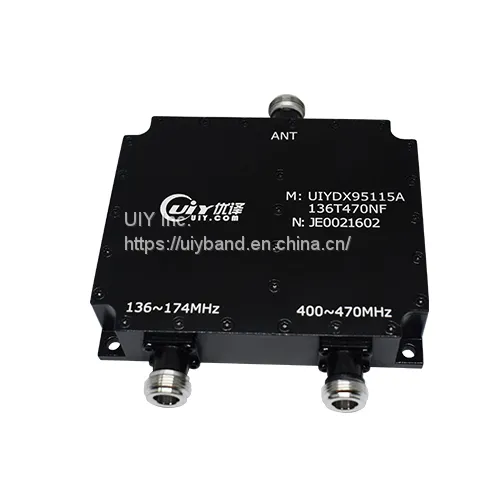 VHF UHF Duplexer 136-470MHz 100W Duplex Low VSWR RF Duplexer photo-2