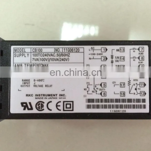 RKC Temperature Controller CB100WJ02-VM-DP-5N-A-Y photo-4