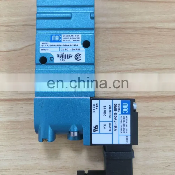 MAC Solenoid Valve 411A-D0A-DM-DDAJ-1KA photo-2
