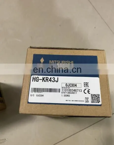 Mitsubishi Servo Motor HG-KR43J 400w AC Servo Engine For Sewing Machine photo-2