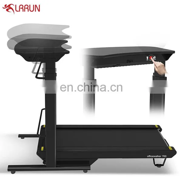 A Thin Motorized Use Multi-function Flat DC Motor Body Strong Foldable Electric Walking Desk Treadmill Commercial Fitness photo-5