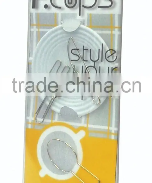 Novelty Aluminum Funny Fruit Metal Paper Clip With Clip Holder photo-3