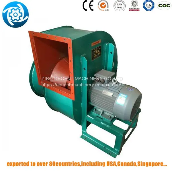 Over Firing Air Fan Industrial Backward Antiwear Smoke Exhaust Centrifugal Blower