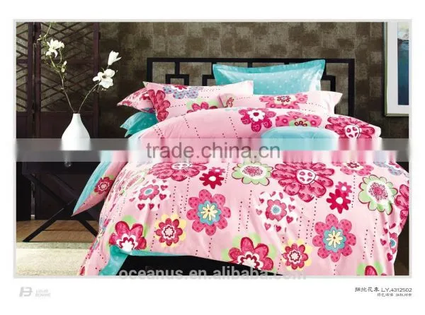 100% Cotton Printed Poplin Duvet,Bed Sheets,Pillow Case photo-2