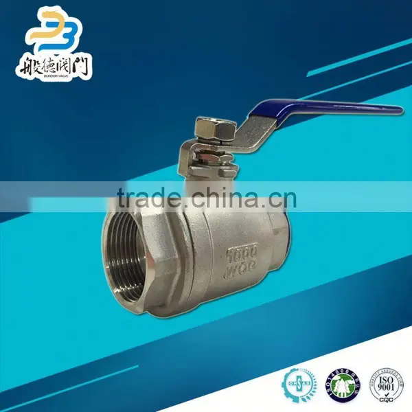High Temperature DN20 Stainless Steel Ball Valve 1 photo-5