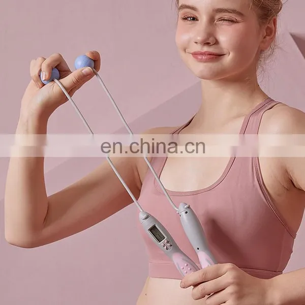 Ladies Indoor Fitness Aerobic Exercise Cordless Skipping photo-4