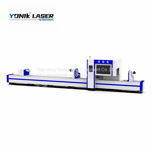 Three Chucks Pipe and Tube Cutting Machine