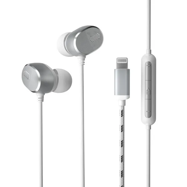 Microphone Iphone Original Lightning Jack Headset for Iphone Sample Available photo-2