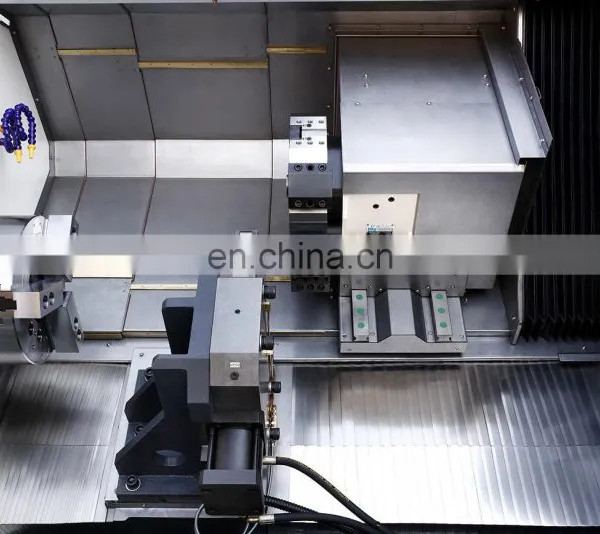 8-station Turret Linear Guideway SWL650/1500 Cnc Slant Bed Turning Center With CE Certificate photo-2